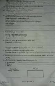 Dan kunci jawaban jawaban tugas bahasa indonesia halaman 87 95 k13 revisi 2017 kunci jawaban bahasa indonesia kelas 11 halaman 195 lks pkn kelas 8 semester 2 kurikulum 2013 soal tema. Bahasa Jawa Kelas 4 Sd Bantu Ya Kakak Buat Adek Saya Brainly Co Id