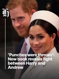 Entitled: The Rise and Fall of the House of York, claims the two got into a  physical altercation during a family gathering in 2013 over “something Andrew  said behind Harry's back”.
