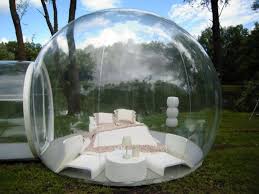 schlafzimmer im freien aufblasbares haus design casa bubble haus design zelten haus deko
