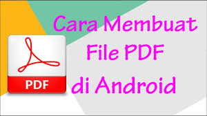 Cara Membuat File Pdf Di Android Menggunakan Ms Word Android Youtube