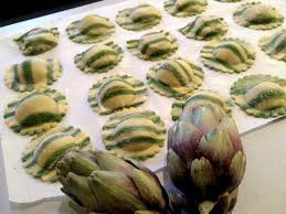Raviolis Aux Artichauts Barigoule Artichaut Recette Artichaut A La Barigoule