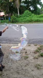 Sabun mandi cair atau sampo. Cara Membuat Buih Belon Besar Bubble Giant
