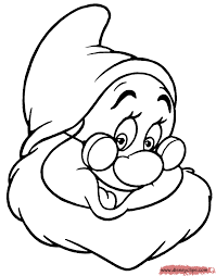 Snow white the seven dwarfs the queen and the mirror are back to tell the timeless classic fairy tale. Snow White And The Seven Dwarfs Coloring Pages 4 Disneyclips Com