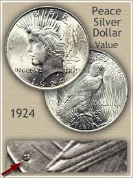 1924 Peace Silver Dollar Value Discover Their Worth