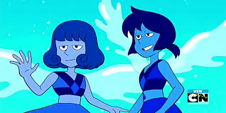 Mean Lapis And Nice Lapis Steven Universe Steven Universe Cartoon Lapis Lazuli Steven Universe