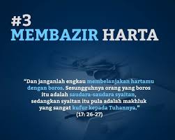 Jangan selalu mengalah dengan nafsu. Hindari Sifat Membazir Sunnah Hadis Rasulullah Saw Facebook
