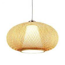 Bamboo Wicker Rattan Lantern Pendant Light By Artisan Living In 2021 Hanging Ceiling Lamps Lantern Pendant Lighting Pendant Light Fixtures