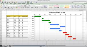 Free Gantt Chart Template For Excel Gantt Chart Templates