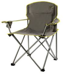 Gray Folding Chair Heavy Duty Portable Oversized Camping Patio Lawn Chairs Seat Folding Armchair Heavy Duty Camping Chair Folding Camping Chairs
