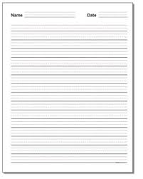 • write the heading writers' workshop expectations on chart paper. Handwriting Paper