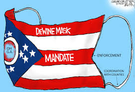Jul 22, 2020 · governor dewine announced that beginning on thursday, july 23, at 6:00 p.m., a statewide mask mandate will go into effect for citizens living in all 88 ohio counties. Dewine Mask Mandate Miscues Darcy Cartoon Cleveland Com