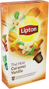 Check spelling or type a new query. Lipton The Noir Caramel Vanille 10 Capsules 25 G