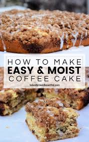 Best Easy Moist Coffee Cake Recipe Recipe Coffee Cake Recipes Coffee Cake Recipes Easy Coffee Cake