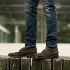 Captain Dark Olive Suede In 2021 Mens Boots Fashion Mens Leather Boots Jeans Boots Outfit