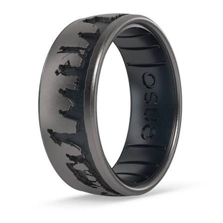 Enso Rings The Fellowship The Lord of The Rings Ring | Platinum | Size 10