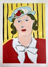 Saul Steinberg (1914 1999): Matisse Postcard