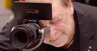 Newsshooter at Photokina 2016: Leica Leicina VC electronic directors  finder/gimbal/camera concept
