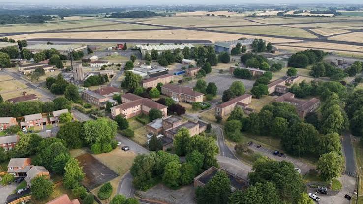 RAF Linton-on-Ouse asylum proposal: Residents rally against 'unworkable' plans to house 1,200 men in rural leafy village