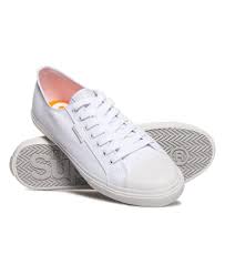 Mens Low Pro Sneakers In Optic White Superdry