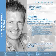 Prácticas restaurativas es un campo emergente de prácticas y estudios que  conducen a la construcción de capital social y la consecución de  disciplinas sociales a través del aprendizaje participativo y la toma