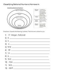 Classify Rational Numbers Worksheet In 2020 Rational Numbers Number Worksheets Compound Words Worksheets