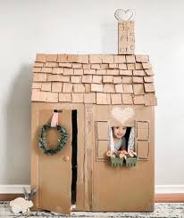 15 Beautiful Diy Cardboard Playhouses Your Kids Will Want To Live In Cozy Nursery In fact, you can build one from the recycled cardboard at home. 15 beautiful diy cardboard playhouses