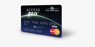 Fifth third bank hardship application. Reloadable Prepaid Debit Card Access 360 City Choice Fifth Third Bank Transparent Png 526x349 Free Download On Nicepng