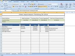Home Improvement Tracking Template In Excel By Timesavingtemplates 4 50 Home Addition Plans Home Improvement Home