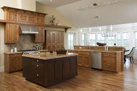 How To Make Wood Tones Work For You 3 Tone Rule Maple Kitchen Cabinets Kitchen Design Craftsman Kitchen Cabinets