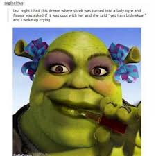 I Am A Non Binary Pan Shreksual Meme Collection Shrek Memes Shrek Tumblr Funny