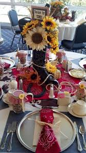 Pin By Amy Taylor On Themed Party Decorations Western Theme Party Cowboy Theme Party Western Birthday Party