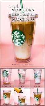 Starbucks Iced Caramel Macchiato Copycat Recipe Marielle Marie Recipe Iced Starbucks Drinks Starbucks Coffee Drinks Ice Coffee Recipe