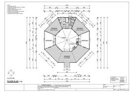 Round Home House Plans Living 970 Sq Feet Or 90 M2 2 Etsy Small House Design House Plans House Design
