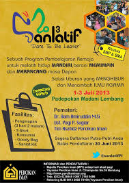 Maybe you would like to learn more about one of these? Download Poster Pesantren Kilat Kreatif Percikan Iman Gratis