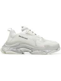 Buy and sell authentic balenciaga triple s white shoes 483546w06f19000 and thousands of other balenciaga sneakers with price data and release dates. Balenciaga Triple S Or