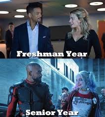 Freshman Year Vs Senior Year Ahseeit
