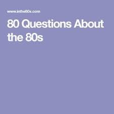 Do you remember tuning in to your favourite tv show? 80 Questions About The 80s Fun Trivia Questions Trivia Quiz Questions Trivia Questions For Adults