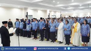 12 feb 2020 s/d 17 feb 2020. Pengambilan Sumpah Janji Pns Dan Penyerahan Sk Kenaikan Pangkat Bkd Prov Kaltim
