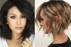 Bob Corte En Capas Cabello Mediano Melena Lisa Bob Con Capas Invisibles  Cabello Mediano Corte Bob