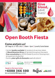 The sabah state government is an authority governing sabah, one of 13 states of malaysia, based in kota kinabalu, the state capital. Regus Malaysia Joins Hands With Sedia For Open Booth Fiesta