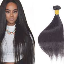 The hair pieces are tightly curled in a spiral shape. Sku Ywa18001 Best Quality Brazilian Straight Virgin Hair Weave Real Virgin Hair 1 Boundle Weave Hairstyles Brazilian Straight Human Hair Straight Human Hair