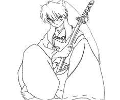 Feel free to use and color, just please credit me and send me a. 130 Inuyasha Ideas Inuyasha Coloring Pages Anime