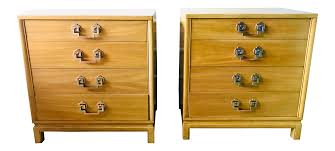 1950s Chinoiserie Landstrom Nightstands Bachelor Chests A Pair Bachelors Chest Vintage Interior Decor Vintage Interiors