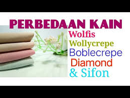 Perbedaan bahan wolfis dan diamond / bahan diamond crepe seperti apa kenali karakterisitik dan kelebihannya / perbedaan sticker pemantul engineer grade prismatic (egp) , high intense prismatic (hip) , dan diamond grade reflective (dg3). Download Kain Wolfis 3gp Mp4 Mp3 Flv Webm Pc Mkv Irokotv Ibakatv Soundcloud