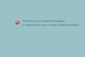 There are several reasons for the occurrence of the. Solved Windows 10 Could Not Complete The Installation Guide