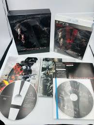 Metal Gear Solid V Phantom Pain Special Edition Japan with artbook 2-disc  PS3 | eBay