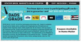 Ebay gift cards and gift certificates can be used to purchase anything on ebay, and best of all, they never expire. Expired Ca Stater Bros Buy 50 Select Giftcards Get 10 Free Groceries Doctor Of Credit