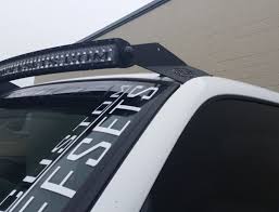 50 Inch Dual Stacked Led Light Bar Roof Mounts And Hardware Custom Offsets