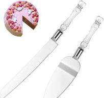 Amazon.com | Cake Knife and Server Set - 2 Pcs Cake Cutting ...