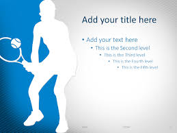 Check spelling or type a new query. Tennis Powerpoint Template Blue Presentationgo
